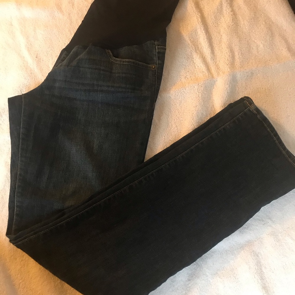 Maternity boot cut jeans